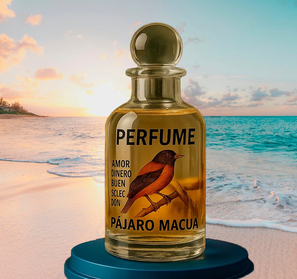 PERFUME DEL PÁJARO MACUA FEROMONAS CONCENTRADAS